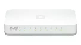 D-Link GO-SW-8E/E tinklo jungiklis nevaldomas Fast Ethernet (10/100) Baltas