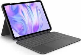 Klaviatūrinis dėklas Logitech Combo Touch QWERTZ vokiškas išdėstymas Smart Connector grafitas
