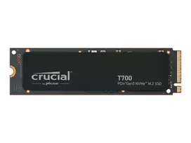 Crucial Memory T700 PCI-Ex Gen 5 NVMe M.2 SSD, 1TB
