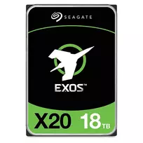 Seagate Enterprise Exos X20 vidinis kietasis diskas 18 TB 7200 RPM 3,5 colio Serial ATA III