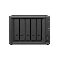 Synology DiskStation DS1525+ NAS/saugyklos serveris Ryzen Embedded V1500B 8GB DDR4 0 TB Juodas