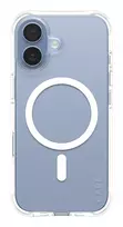 Dėklas Cover PanzerGlass CARE Fashionable Case Samba Skaidrus su Baltu MagSafe iPhone 17