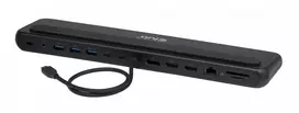 Dokavimo stotelė Club 3D CSV-2541 USB-C su HDMI ir DisplayPort išvestimis