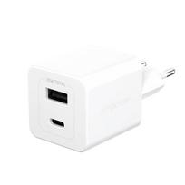 PanzerGlass empower™ by ® Turbo 35W įkroviklis su USB-C + USB-A | EU kištukas | sidabrinė balta