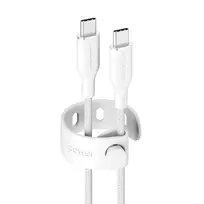 PanzerGlass empower™ by ® Racing 240W USB-C į USB-C laidas | USB 2.0 | 1,2 m | sidabriškai baltas