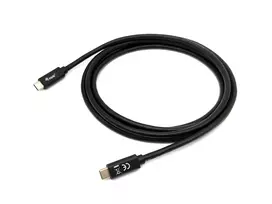 Equip USB 3.2 Gen 1x1 Type-C į C laidas, vyriškas/vyriškas, 2 m, juodas