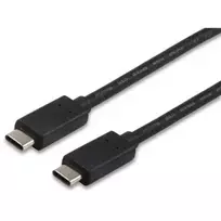 Equip USB 2.0 Type C laidas, 1 m, USB-C, juodas
