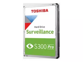 Toshiba S300 Pro vidinis kietasis diskas stebėjimo sistemoms 10 TB 7200 RPM 512MB 3.5 Serial ATA III