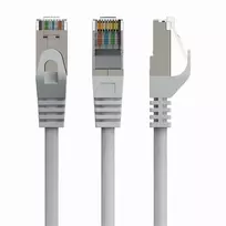 Gembird PP6-7.5M jungiamasis laidas CAT6 FTP 7,5 m pilkas