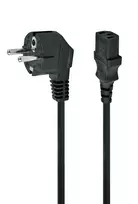 Gembird PC-186-VDE maitinimo laidas, CEE 7/7 – C13, VDE, 1,8 m, juodos spalvos