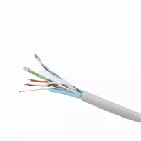 Tinklo laidas GEMBIRD CAT5e F/UTP (FTP) 100 m, 24 AWG, pilkas