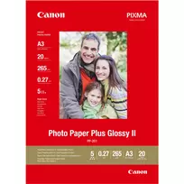 Canon PP-201 Glossy II foto popierius A3 - 20 lapų, blizgus, 260 g/m²