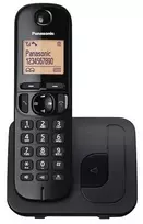 Panasonic KX-TGC 210 PDB belaidis DECT telefonas juodas su skambučio numerio atpažinimu