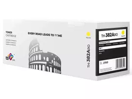 Toner TB suderinamas su HP CF382A Geltonas, 2700 puslapių