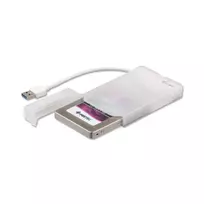 Išorinis dėklas HDD/SSD i-tec MySafe USB 3.0 Easy 2,5 colio – Baltas