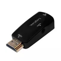 LogiLink CV0107 HDMI į VGA adapteris, juodas