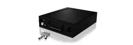 ICY BOX IB-148SSK-B 13.3 cm (5.25 colio) kietojo disko dėklas Juodas