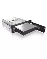 ICY BOX IB-168SK-B 13.3 cm (5.25 colio) laikiklio plokštė, juoda