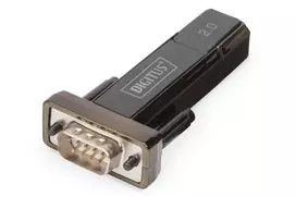 DIGITUS USB 2.0 į RS232 konverteris su DSUB 9M ir 80 cm USB kabeliu