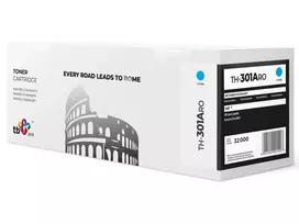 TB Print TH-301ARO regeneruotas tonerio kasetė HP CF301A (827A) Color LaserJet M880 spausdintuvui, 32000 psl., žydra