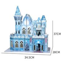 Miniature Doll House Kit Handmade 3D Puzzle Assemble Model Building Toys Room Decoration Paperboard Craft Girl Birthday Gift