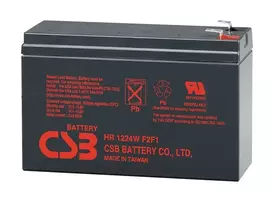 Akumuliatorius csb HRL 1225 12V 5.8Ah – sandarus švino rūgšties (VRLA) įkraunamas akumuliatorius atsarginiam maitinimui