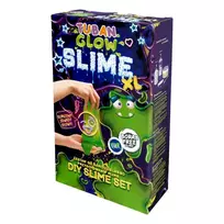 Vaikų kūrybiškumo rinkinys Tuban TU3175 – slime gaminimo komplektas su blizgučiais, švytinčiais milteliais, dirbtiniu sniegu arba dinaminiu smėliu