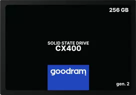 SSD 2,5 colio SATA III Goodram SSDPR-CX400-256-G2 256GB, 550MB/s skaitymas, 480MB/s rašymas
