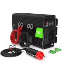 Automobilinis keitiklis Green Cell INV05DE, 12V į 230V, 300W, gryna sinusinė banga