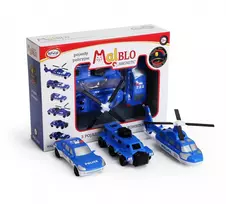 Policijos mašinų rinkinys Popular Playthings Mix or Match Vehicles Police
