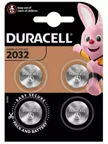 Baterija monetinė Duracell CR2032 3V ličio – 4 vnt. pakuotė