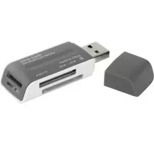 Kortelių skaitytuvas DEFENDER ULTRA SWIFT USB 2.0 model 83260 – suderinamas su SD ir microSD kortelėmis