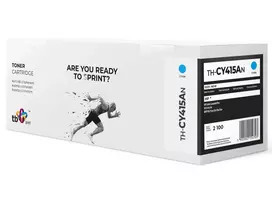 Dažų kasetė HP Color LJ Pro W2031A TH-CY415AN 100% nauja cyan