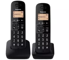 Belaidis telefonas Panasonic KX-TGB612 DECT Duo juodas