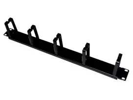 Alantec PK009 kabelių laikiklis sieninis, juodas, 1 vnt.