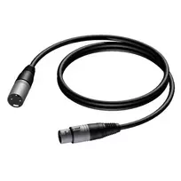 Kabelis XLR kištukas-XLR lizdas 1,5 m
