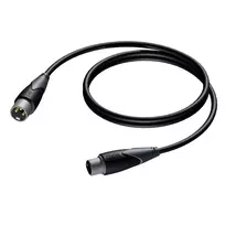 Audio kabelis Procab XLR vyriškas į XLR moteriškas 5 m (1KPCL118)