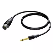 Procab XLR patinas į 6,3 mm (1/4 colio) stereo lizdą patinas kabelis 1,5 m