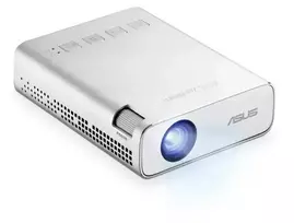 Nešiojamas projektorius ASUS ZenBeam E1R, 200 ANSI liumenų, LED, WVGA (854x480), sidabrinis