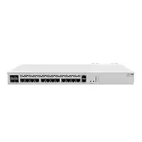 Laidinis maršrutizatorius MikroTik CCR2116-12G-4S+ — 13x Gigabit RJ-45, 4x SFP+, 2000 MHz, DDR4, baltas