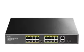 Cudy FS1018PS1 tinklo jungiklis 18 Fast Ethernet prievadų su PoE