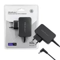 Maitinimo adapteris nešiojamam kompiuteriui Qoltec 51032 45W vidaus, juodas
