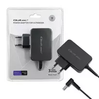 Maitinimo adapteris nešiojamam kompiuteriui QOLTEC 51033, 45 W, 19,5 V, 2,31 A, 220–240 V, vidaus, juodas, 1,7 m laidas
