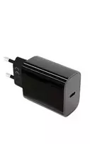 USB-C 20W sieninis įkroviklis Power Delivery juodas