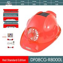 Solar-Powered Dual Fan Hat with Lamp: Lightweight, Breathable Summer Cooling Headgear with Sun Protection