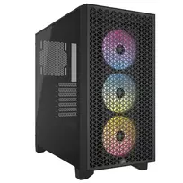 CORSAIR 3000D RGB AIRFLOW Juodas Vidutinis Bokštas Kompiuterio Korpusas