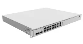 MikroTik CCR2216-1G-12XS-2XQ maršrutizatorius laidinis Gigabit Ethernet 2000 MHz sidabrinis