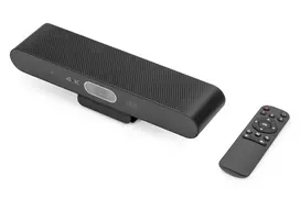 DIGITUS 4K All-in-One Video Bar Mini – vaizdo konferencijų sistema (2 mikrofonai / 1 garsiakalbis)