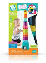 B-kids Giraffe Tower XL 1164702NN – Daugiafunkcis žaidimų ir veiklos bokštas, 120 cm