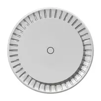 Prieigos taškas MikroTik cAP ax lubų montavimui Wi‑Fi 6 dviejų juostų 2,4 GHz/5 GHz, 1774Mbps, 2x RJ45, IP20, RouterOS